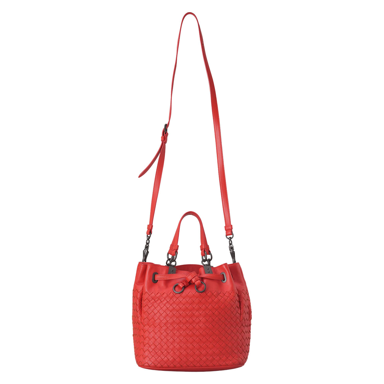 BOTTEGA VENETA(USED)보테가베네타 인트레치아토 버킷백
